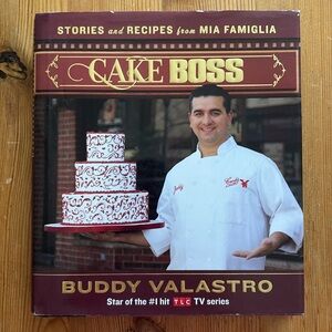 CAKE BOSS Buddy Valastro book (signed copy) HOBOKEN NJ